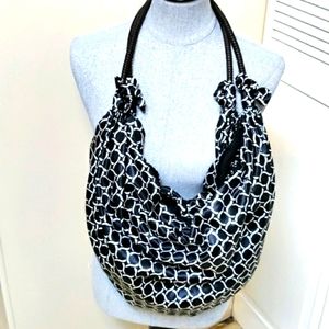Old Navy silk hobo/shoulder bag